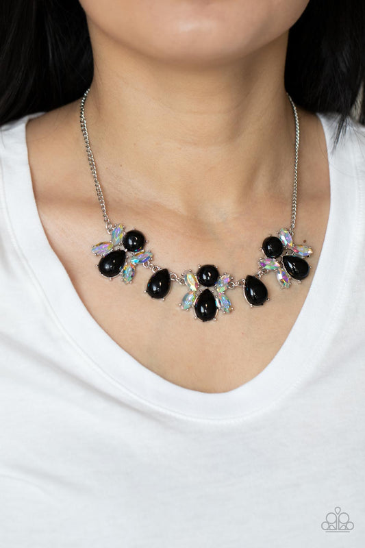 Paparazzi Accessories - Galaxy Gallery #N807 - Black Necklace