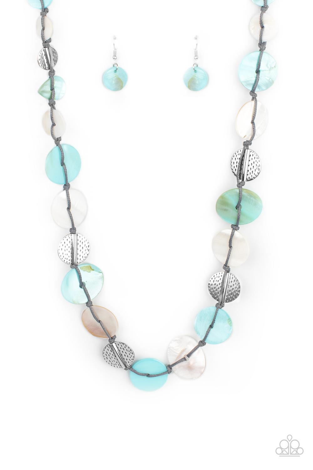 Paparazzi Accessories - Seashore Spa #N663 - Blue Necklace