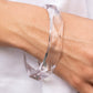 Paparazzi Accessories - Clear-Cut Couture #B543 - White Bracelet