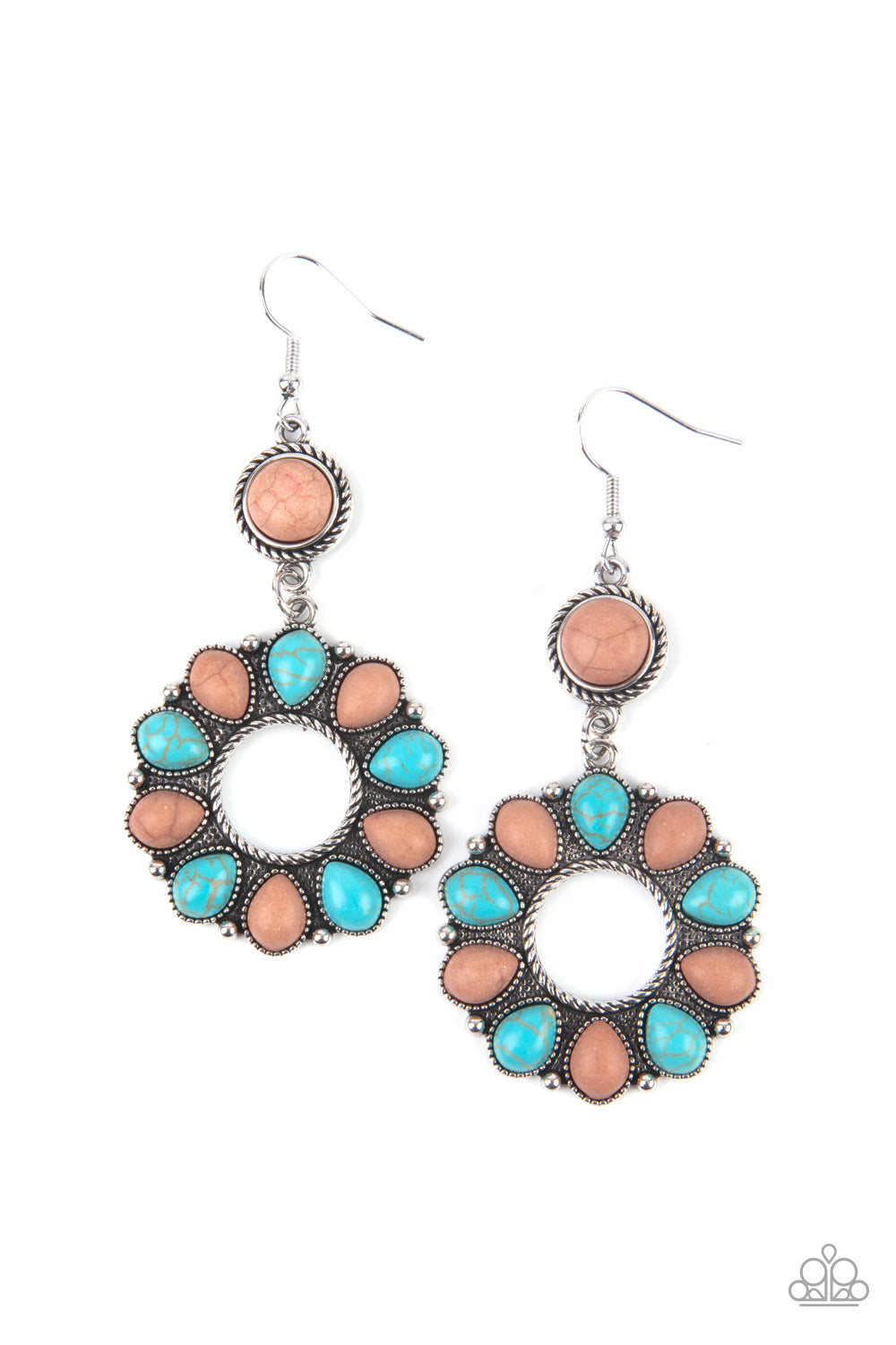 Paparazzi Accessories - Back At The Ranch #E532 - Multi Earrings