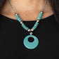 Paparazzi Accessories - Oasis Goddess #N670 - Blue Necklace