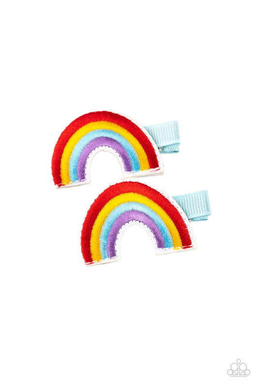 Paparazzi Accessories - Follow Your Rainbow #HB41 - Multi Hair Accessories