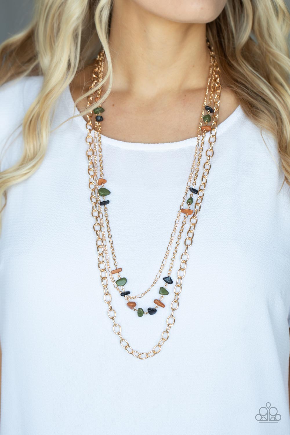 Paparazzi Accessories - Artisanal Abundance #N736 - Multi Necklace