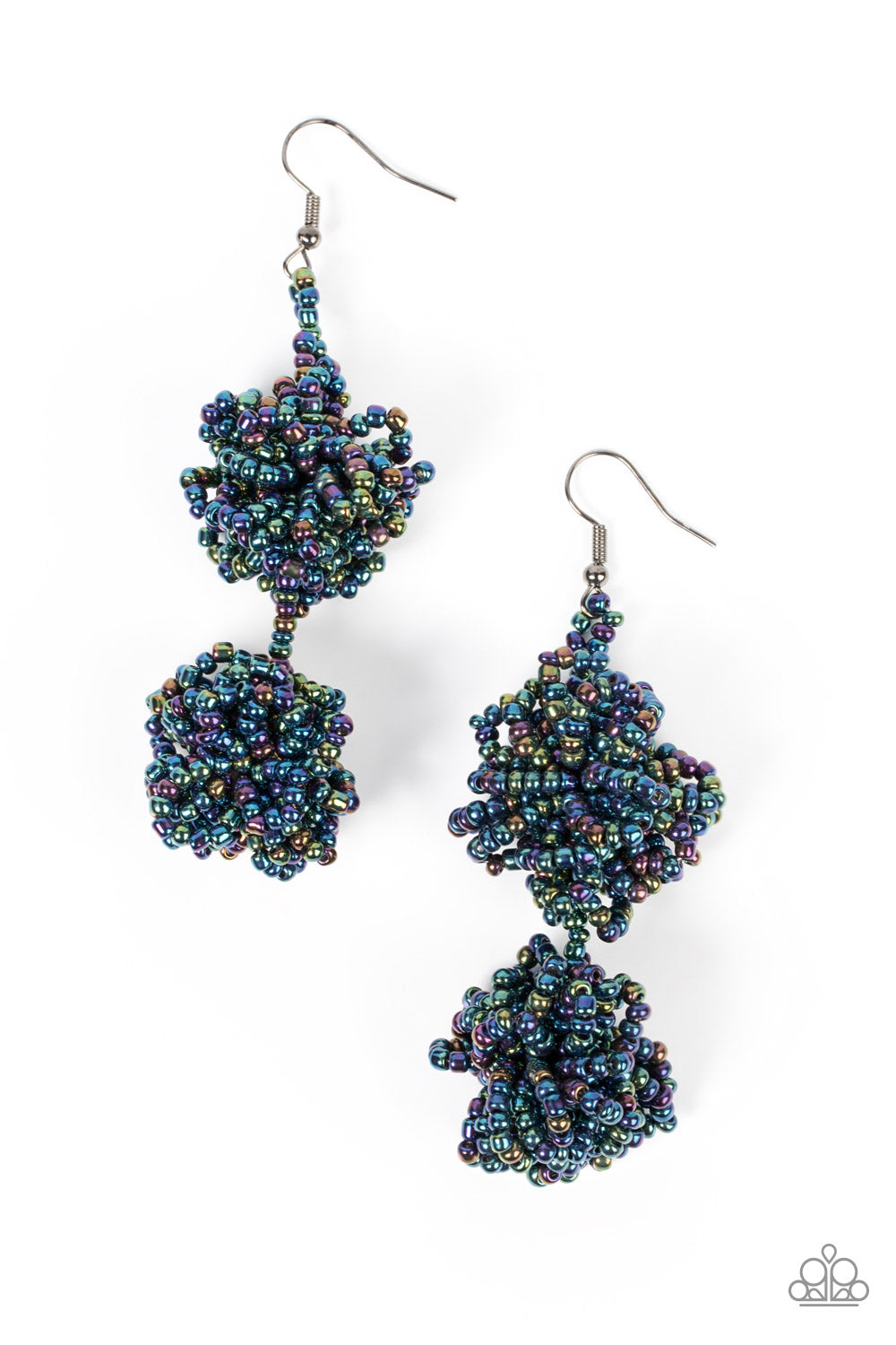 Paparazzi Accessories - Celestial Collision #E590 - Multi Earrings