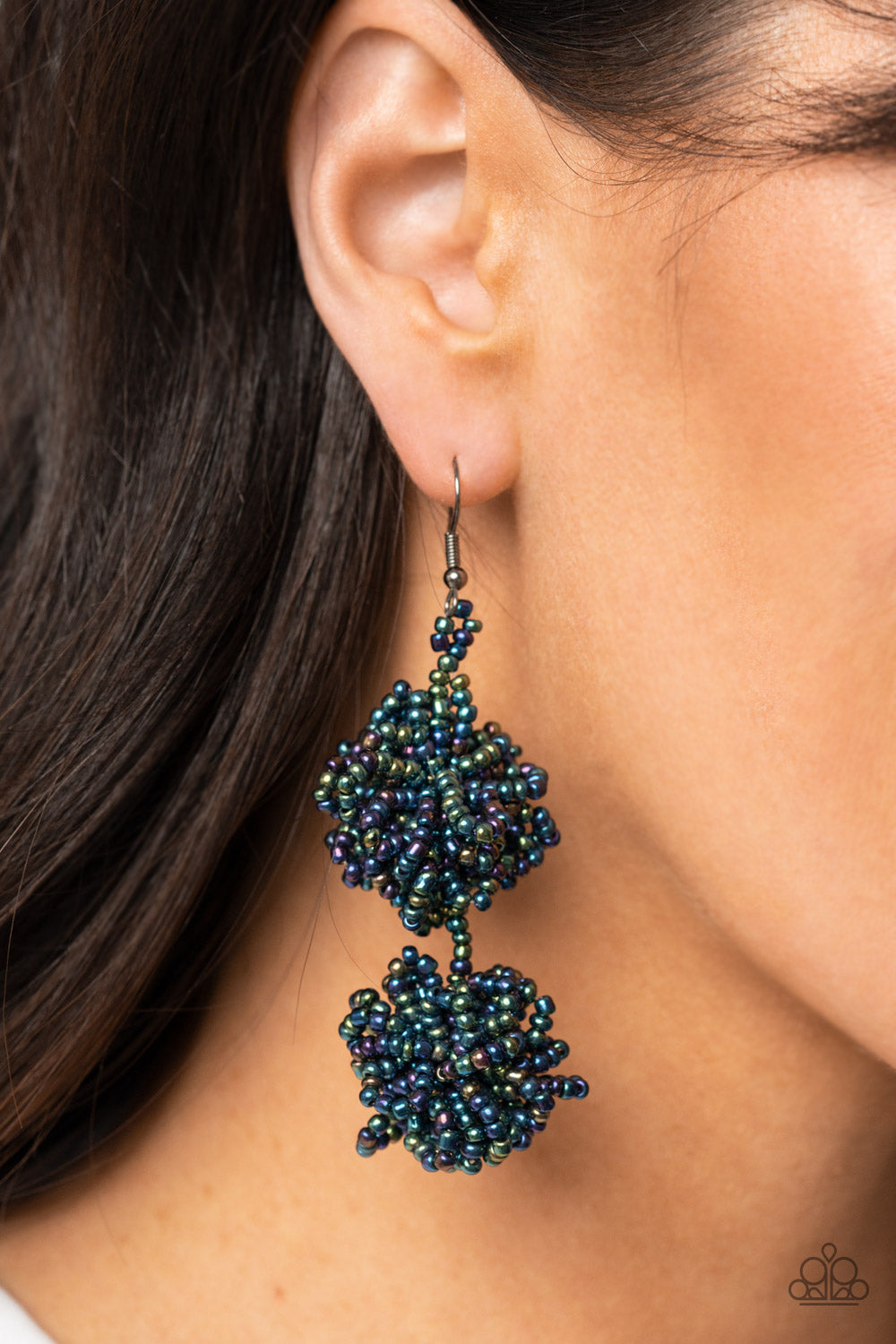 Paparazzi Accessories - Celestial Collision #E590 - Multi Earrings