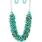 Comin In HAUTE - Blue Necklace - TheMasterCollection