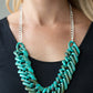 Comin In HAUTE - Blue Necklace - TheMasterCollection