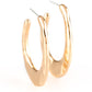 Paparazzi Accessories - HOOP Me Up! - Gold Earrings