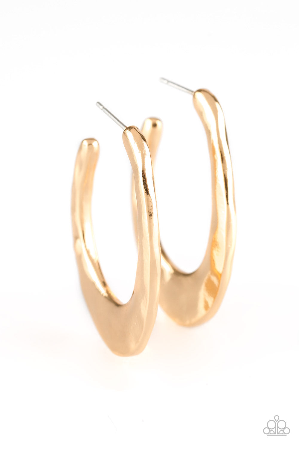 Paparazzi Accessories - HOOP Me Up! - Gold Earrings