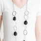 Paparazzi Accessories - Modern Day Malibu - Black Necklace