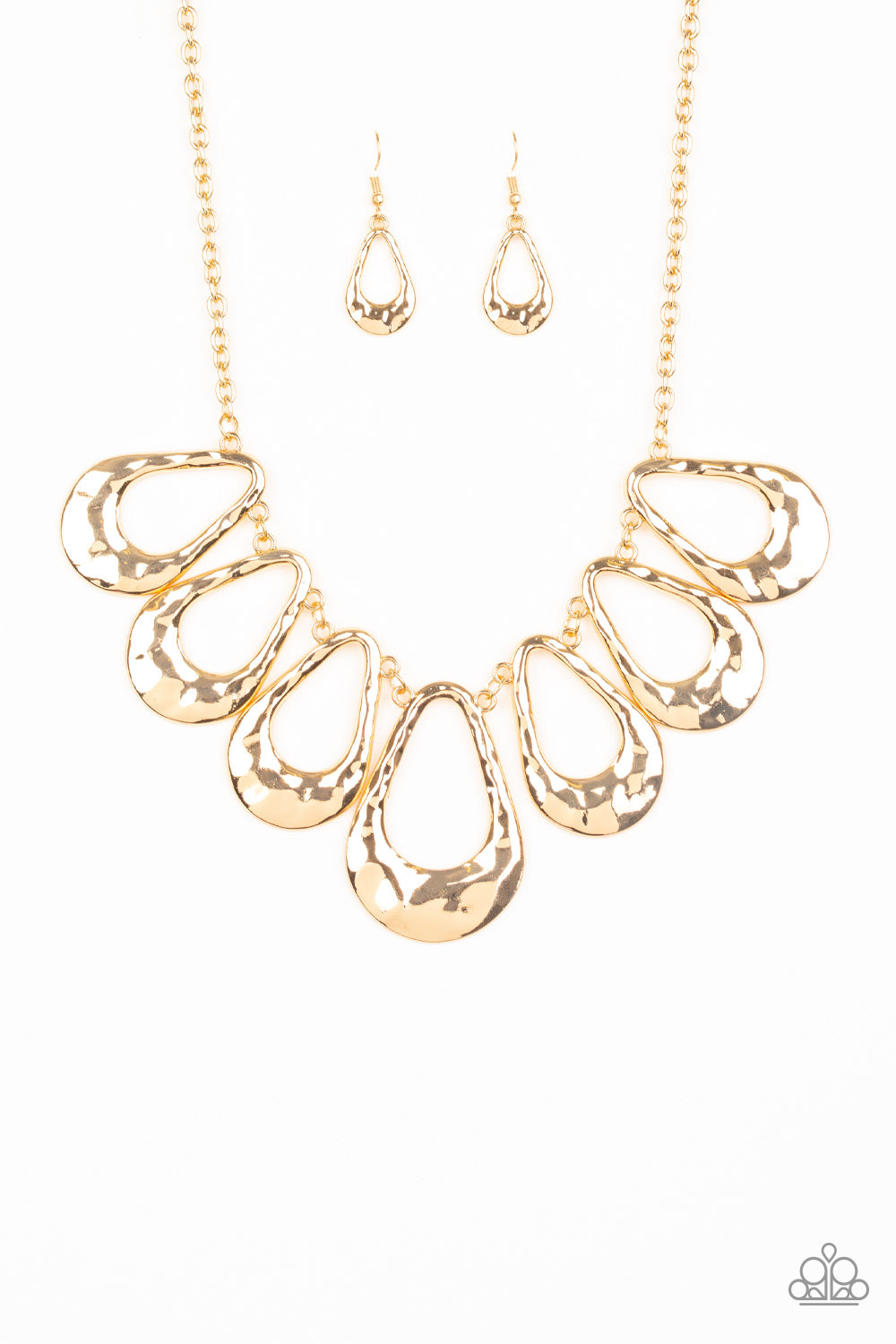 Teardrop Envy - Gold Necklace - TheMasterCollection