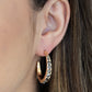 Paparazzi Accessories - Welcome To Glam Town - Gold Earrings