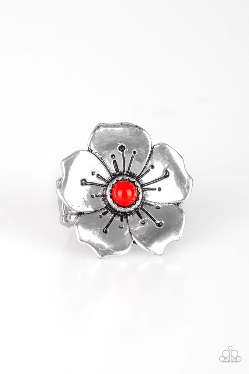 Boho Blossom Red Ring - TheMasterCollection