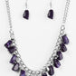 Rocky Shores - Purple Necklace - TheMasterCollection