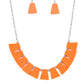 Paparazzi Accessories - Vivaciously Versatile #N772 - Orange Necklace