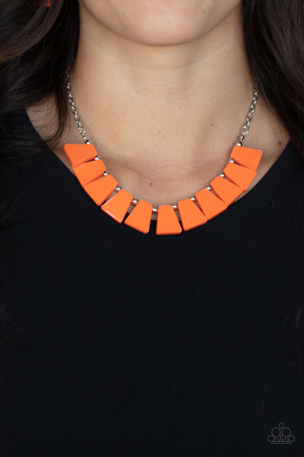 Paparazzi Accessories - Vivaciously Versatile #N772 - Orange Necklace