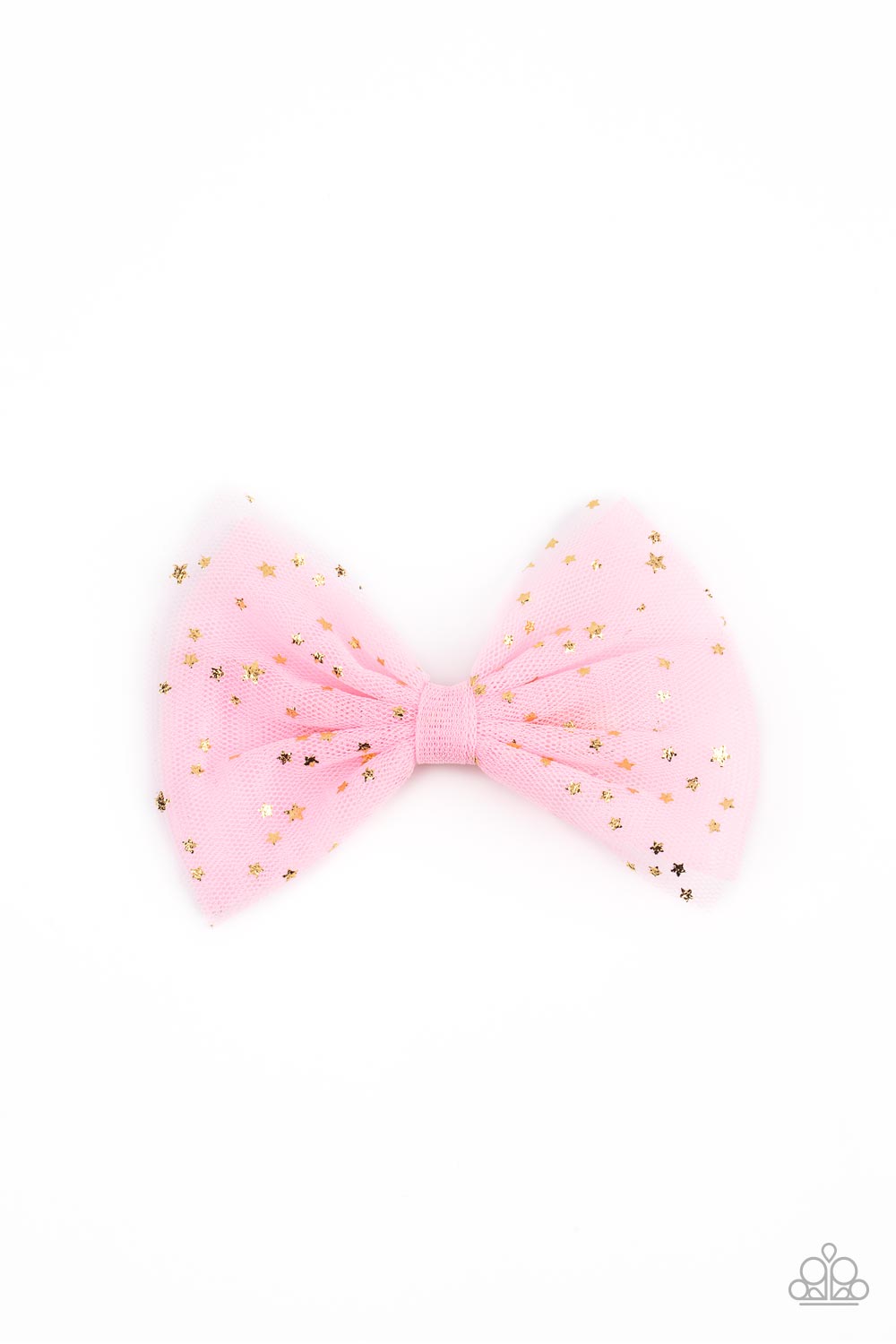 Paparazzi Accessories - Twinkly Tulle #HB49 - Pink Hair Accessories