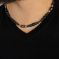 Paparazzi Accessories - Stone Synchrony #N675 - Brown Urban/Men Necklace