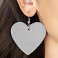 Paparazzi Accessories - Country Crush #E570 - Silver Earrings