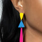 Paparazzi Accessories - Retro Redux #E635 Bin - Multi Earrings