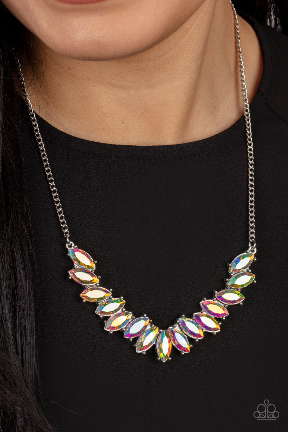 Paparazzi Accessories - Galaxy Game-Changer #N783 - Multi Necklace