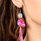 Paparazzi Accessories - SWATCH Me Now #E611 Peg - Pink Earrings