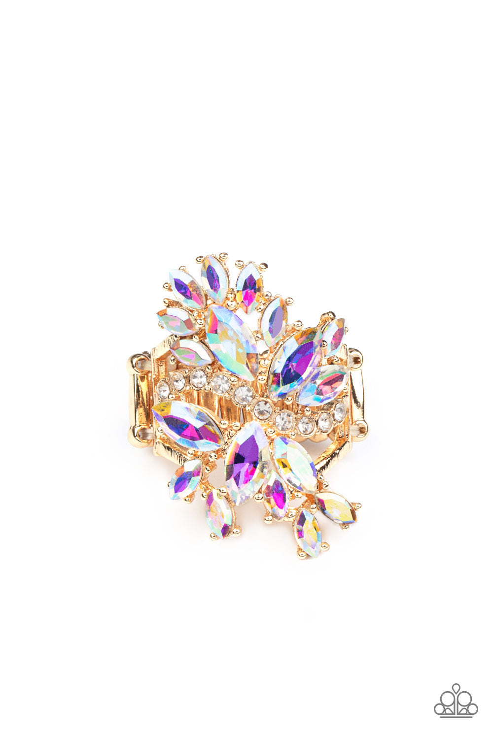Paparazzi Accessories - Flauntable Flare - Gold Ring