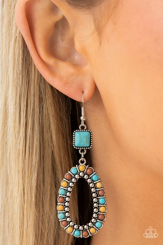 Paparazzi Accessories - Napa Valley Luxe #L167 - Multi Earrings