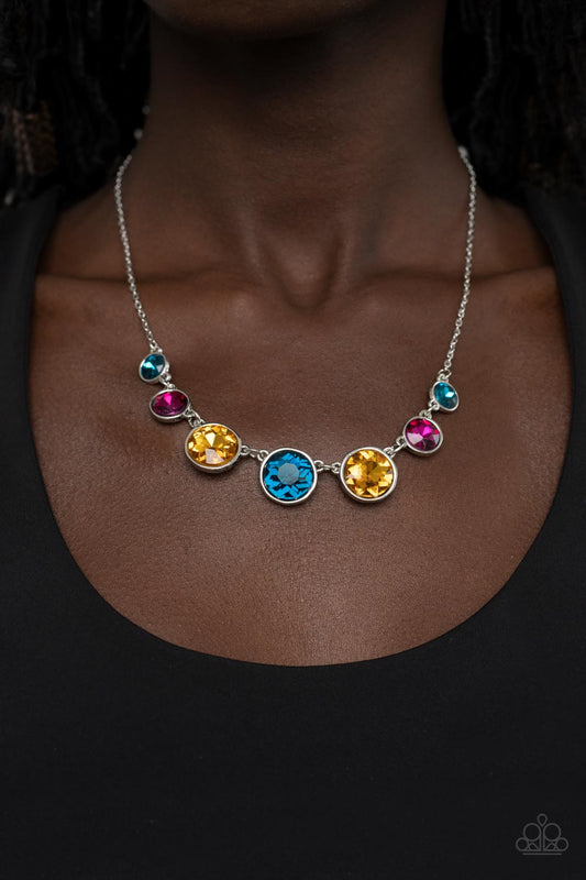 Paparazzi Accessories - Pampered Powerhouse #N784 - Multi Necklace