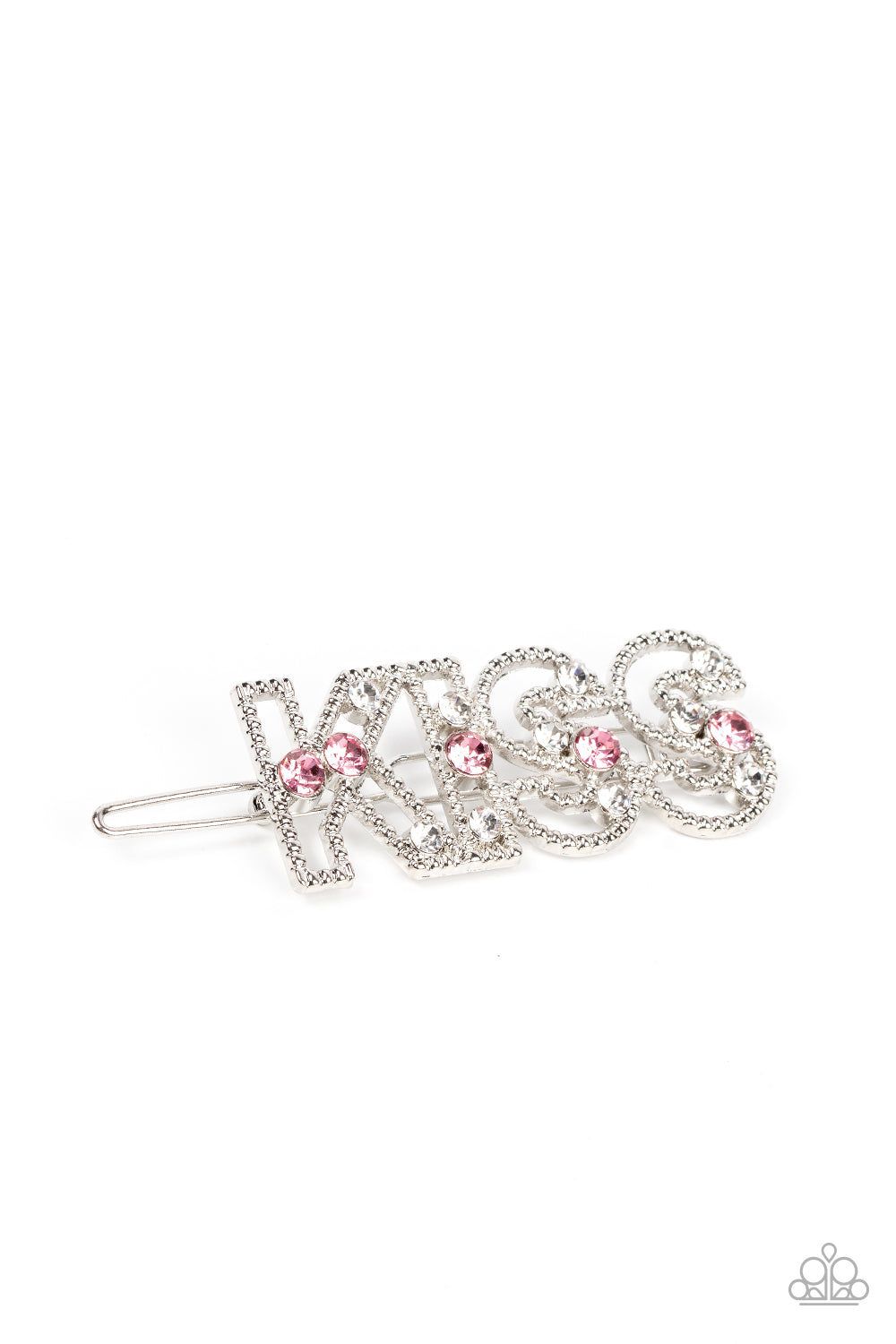 Paparazzi Accessories - Kiss Bliss #HB50- Pink Hair Accessories