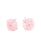 Paparazzi Accessories - Bunches of Bubbly #E618 Peg - Pink Earrings