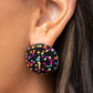 Paparazzi Accessories - Kaleidoscope Sky #E628 - Black Earrings
