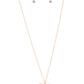 Paparazzi Accessories - Cupid Charisma #N782 - Copper Necklace
