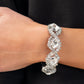 Paparazzi Accessories - For the Win #B603 - White Bracelet