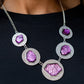 Paparazzi Accessories - Raw Charisma #L192 - Purple Necklace