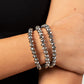 Paparazzi Accessories - Supernova Sultry #B666 Drawer 5/2 - Silver Bracelet