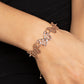 Paparazzi Accessories - Put a WING on It #B667 - Rose Gold Bracelet