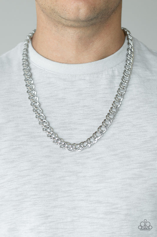Undefeated - Silver Urban Necklace - TheMasterCollection
