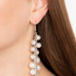 Paparazzi Accessories - Atlantic Affair #E213 Peg - White Earrings