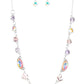 Paparazzi Accessories - Irresistible HEIR-idescence #L815 - Multi iridescent Necklace