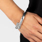Paparazzi Accessories - WINGS of Change #B727 Drawer 5/2 - Silver Bracelet
