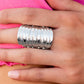 Paparazzi Accessories - Imperial Glory - Silver Stretchy Ring