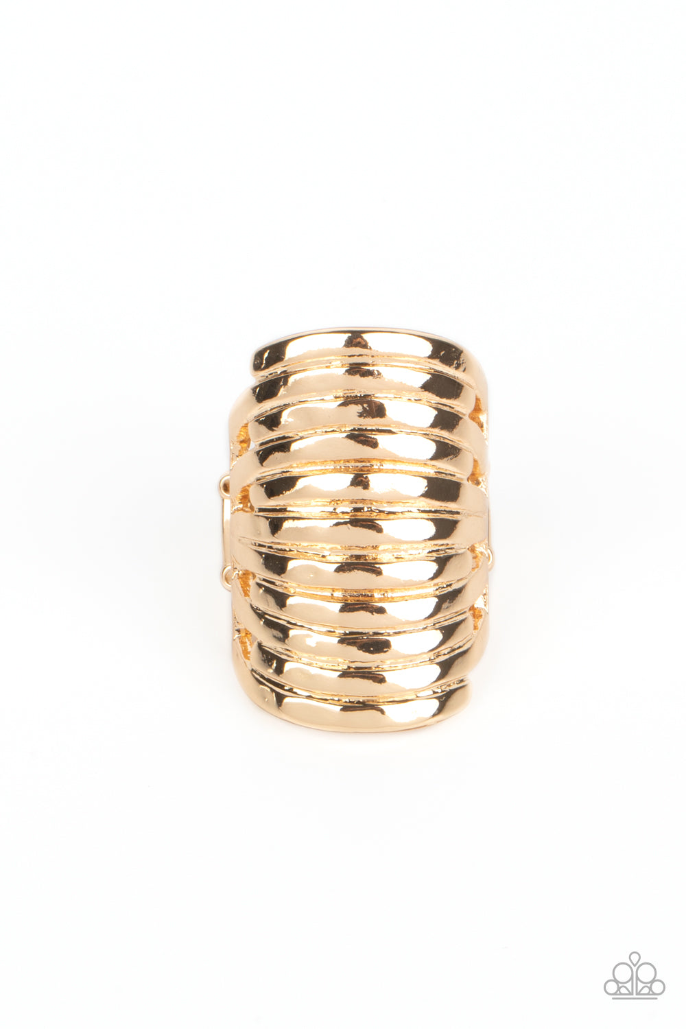 Paparazzi Accessories - Imperial Glory #R722 - Gold Ring