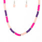 Paparazzi Accessories - Rainbow Road #N889 Box 9  - Pink Necklace