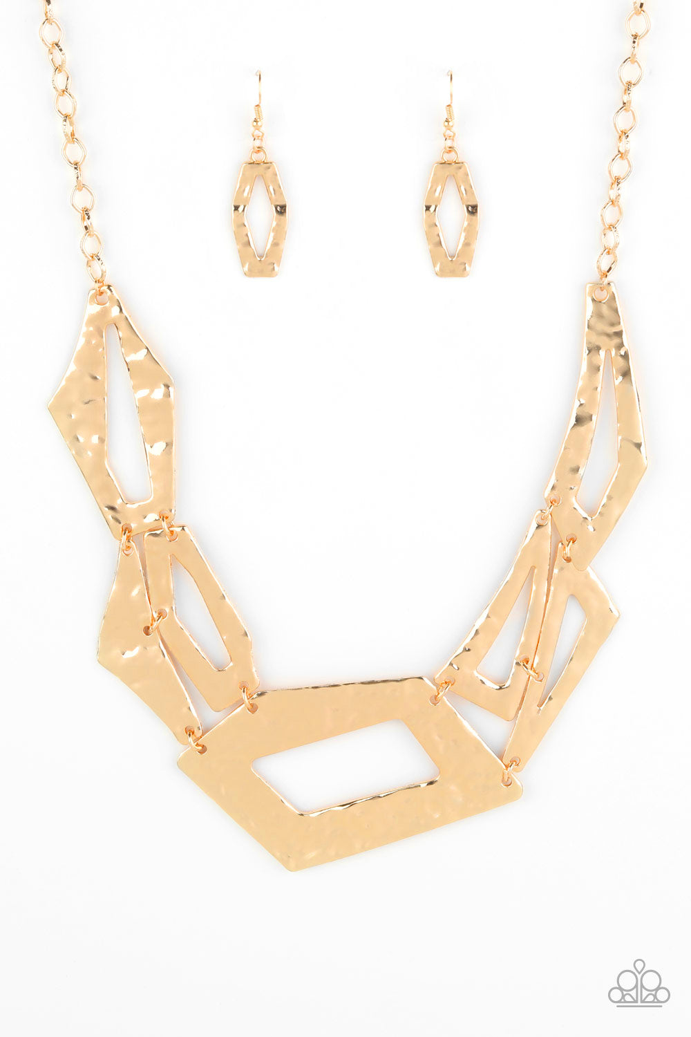 Paparazzi Accessories -Break The Mold - Gold Necklace