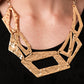 Paparazzi Accessories -Break The Mold - Gold Necklace