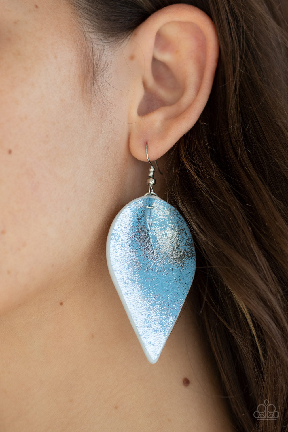 Paparazzi Accessories - Enchanted Shimmer - Blue Earrings