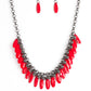 Jersey Shore - Red Necklace - TheMasterCollection