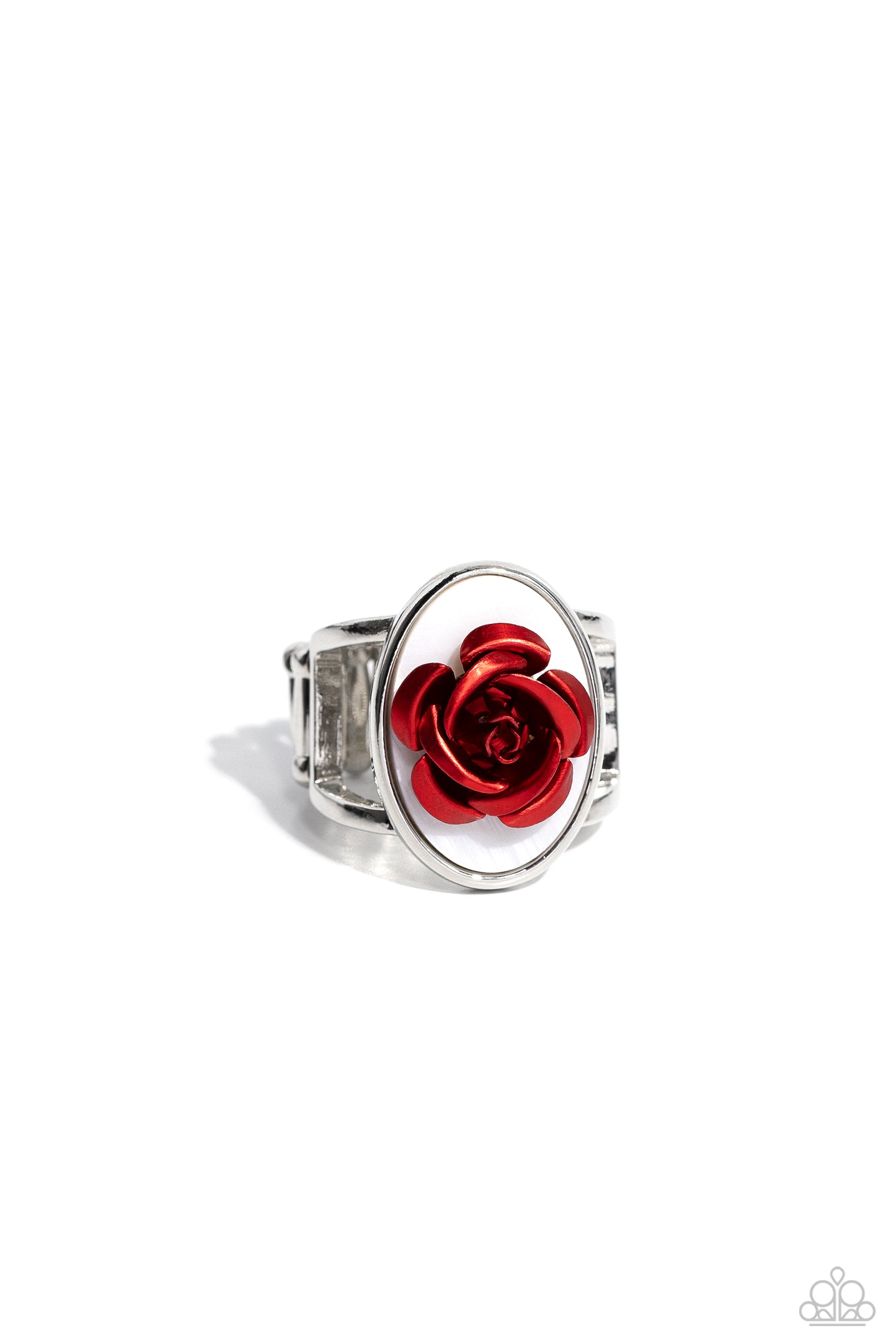 Paparazzi Accessories - ROSE to My Heart - Red Ring Convention 2023