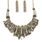 Paparazzi Accessories - In The MANE-stream - Brass Necklace